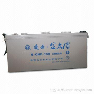 150Ah Solar Cell with 12V Voltage, OEM Orders are Welcome